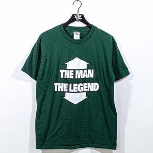 The Man The Legend Arrow Humor Joke T-Shirt Large Y2K Funny Streetwear